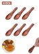 PCS Tiny Wooden Spoons, Mini Salt Condiment Spoon, Cute Handmade Honey Spoon for Tea Jars Sugar Pepper Coffee Ice Cream Fun Little Scoopn