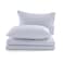 Home Essential 3-piece Diamond Quilted Bedspread Set 160x220cm - Grey