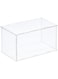 MECCANIXITY Acrylic Display Case Plastic Box Clear Assemble Dustproof Showcase 14x8.3x8 Inch for Collectibles Items