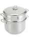 HASCEVHER STAINLESS STEEL STEAMER 26CM 3PCS