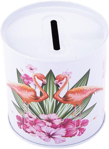 Akdc Portable And Long-Lasting Coin Box - L 8 X W 8 X H 10Cm, Multicolour, N38