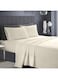 Xclusives Queen Bed Sheet Set Beige &acirc;&euro;&ldquo; 4 Piece Bedding Set, 230 &Atilde;&mdash; 260 cm, Soft Brushed Microfiber Bed Sheets, 40 cm Deep Pocket, Wrinkle &amp; Fade Resistant