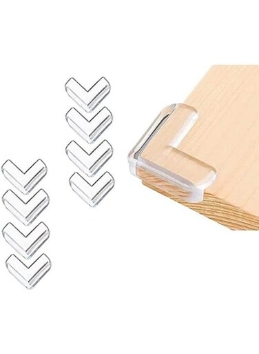 Kid Safety Anti-Crash Table Corner Protector Clear 15.2 x 11.9 x 2.2cm