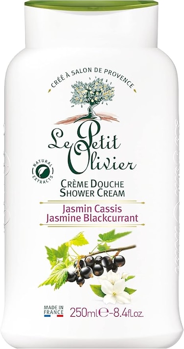 Le Petit Olivier Shower Cream with Black Currant for Refreshing Cleansing - 250 ml