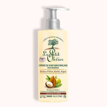Le Petit Olivier Nourishing No-Rinse Hair Cream for Smoothness and Protection - 200 ml