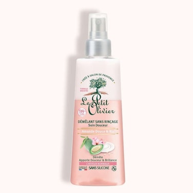 Le Petit Olivier No-Rinse Hair Detangler with Almond for Smooth and Manageable Hair - 150 ml