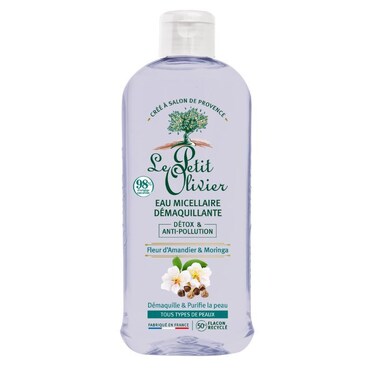 Le Petit Olivier Micellar Water &amp; Anti-Pollution for Gentle Cleansing - 400 ml
