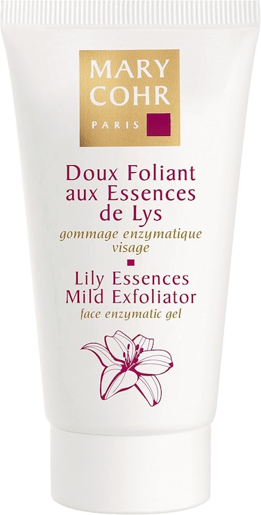 Mary Cohr Lily Essences Mild Exfoliator Gel, Naturally Gentle &amp; Granule-Free Exfoliator, Dissolves Dead Surface Cells &amp; Impurities, For Radiantly &amp; Beautiful Complexion, 50ml