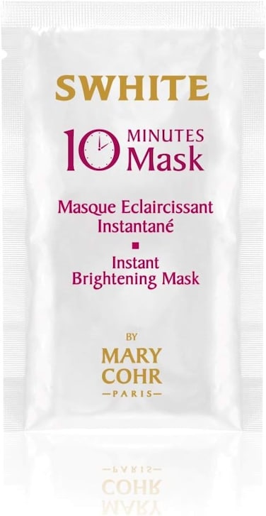 Mary Cohr Swite Instant Brightening Face Mask, For Brighter &amp; More Luminous Complexion, Wih Melanoxyl &amp; Vitamin C, 30ml