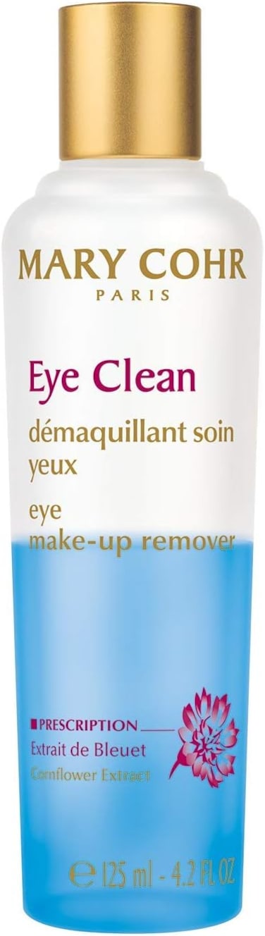 Mary Cohr Eye Clean Eye Makeup Remover, Gently Eliminates Hard-To-Remove Mascara &amp; Eyeshadow, Erases Signs Of Fatigue, Leaving Oily Film Over The Skin, 125ml