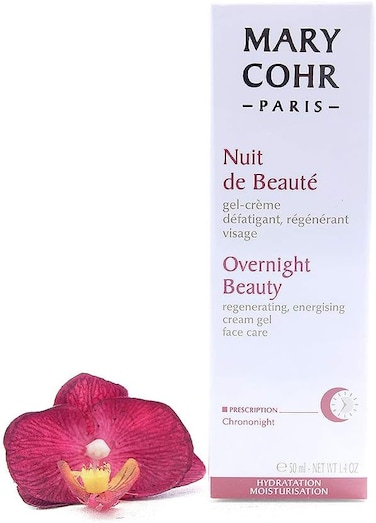 Mary Cohr Overnight Beauty Cream Gel, Elimates The Signs Of Fatigue, Moisturizes The Skin Duirng The Night, Gives A Refreshed Look In The Morning, 50ml