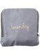 MIAMICA Neon Laundry Bag, Grey/Gold, One Size, Miamica Laundry Bag, Assorted Styles