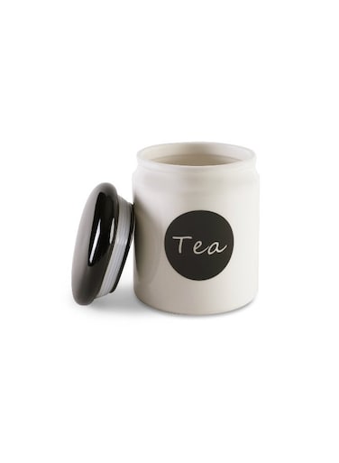 Home Denzi Tea Canister 800Ml - White