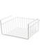 Wire Under Shelf Hanging Basket White 31x16x26.5cm