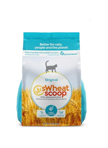 sWheat Scoop Original All Natural Cat Litter 5.44KG