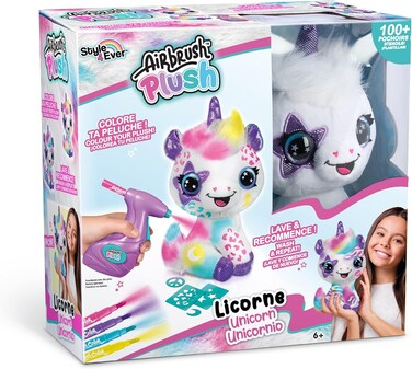 Canal Toys Airbrush Plush Unicorn