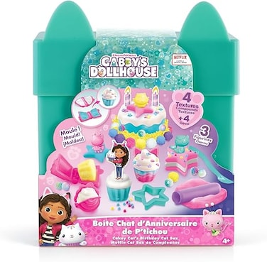 Gabby's Dollhouse Cakey Cat Birthday Cat Box