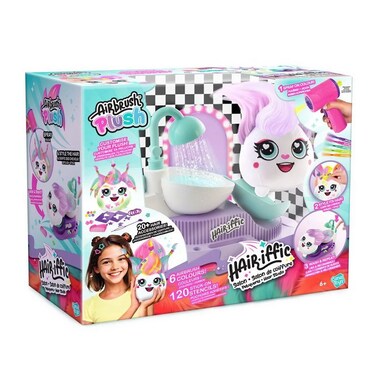 Canal Toys Airbrush Plush Hair&rsquo;iffic Hairstyle Salon Playset
