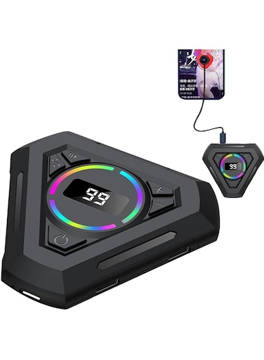 NALACAL Auto Clicker for iPhone and Android &ndash; Silent Screen Tapper for TikTok, Gaming, Live Broadcasts, and Multi-Platform Tasks, Portable with Adjustable Click Speed and Strong Suction Cups