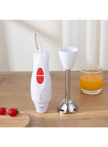 Hand Blender Immersion Stick Mixer, 12-Speed Turbo,Stainless Steel Blades Beaker Chopper, Whisk, BPA-Free, Heavy Duty Motor, Easy Grip, Multi-Purpose Kitchen Blender