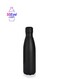 RONDA Stone Touch Insulated Water Bottle   Stainless Steel, Double-Wall, Leak-Proof, BPA-Free   Eco-Friendly Hydration for Sports, Travel &amp; Office   Vacuum-Sealed Cap, Durable &amp; Portable. (Black)