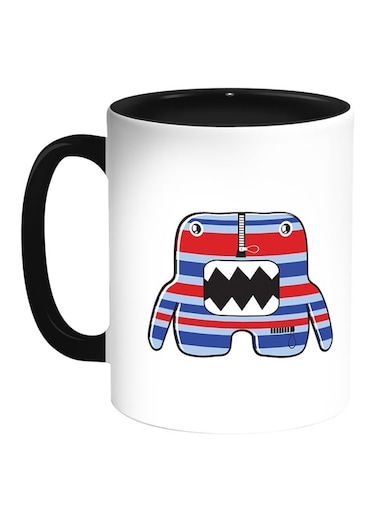 Cartoons Printed Coffee Mug White/Black
