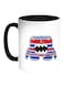 Cartoons Printed Coffee Mug White/Black