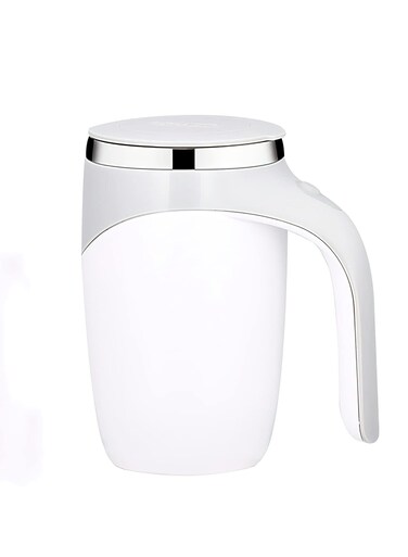 Magnetic Stirring Coffee Mug, Rotating Home Office Travel Mixing Cup&iuml;&frac14;&OElig;Funny Electric Stainless Steel Self Mixing Coffee Tumbler(battery model)