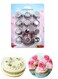 Pcs/Set 2 Flower Frosting Nozzles Russian Piping Tips for Cookie Cupcake Cake Decorating