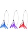 DOEL Replacement Feather Wand Cat Toys for Indoor Cat Feather Toys,Automatic Pet Exercise Toys,Electric Tumbler Cat Toys for Play Cats/Kitten with Feather