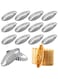 Egg Tart Molds, 20 Pcs Boat Shape Tart Pan, Aluminum Baking Mould, Mini Cupcake Cake Muffin Mold Tin Pan Baking Tool, Reusable DIY Cake Decor Pastry for Tart Shells, Cupcakes, Mini Cake, Pudding