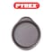 Pyrex Asimetria Flan Pan Loose Base 25cm - Durable, Easy Release, Optimal Grip, Elegant Design