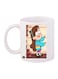 Gravity Falls Printed Coffee Mug White/Blue/Brown