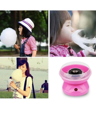 Candy Machine Upgrade Style Household Diy Childrens Cotton Candy Machine Fully Automatic Electric Fancy Mini Commercial RED