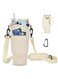 Bottle Carrier Bag for Stanley 40oz Tumbler with Phone Pocket Water Bottle Holder Pouch with Adjustable Shoulder Strap and Carabiner Stanley Cup Accessories for Hiking Travelling Camping