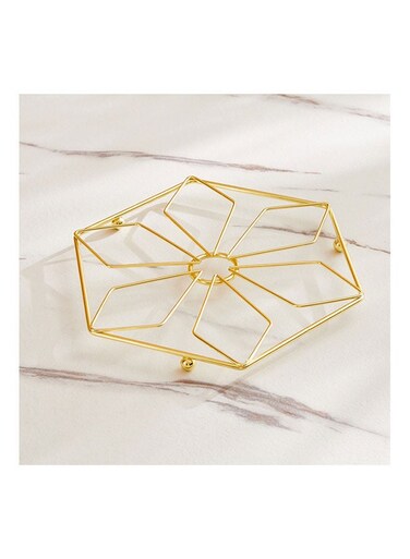 Box Metallic Tone Royal Trivet