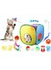 Interactive Tunnel, Springs, Feather Toys, Plush Mice, Balls, and More for Indoor Fun and Mental Stimulation - Durable, Non-Toxic, Safe Play for Kittens and Adult Cats (15 PCs)