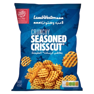 LambWeston Crunchy Seasoned Crisscut, 750g