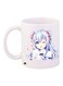 Anime Girl Printed Ceramic Coffee Mug White/Blue/Pink