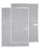 BPS1FA36 Aluminum Range Hood Filter, Grease Filter Replacement for NuTone Allure 36 WS1 WS2 and Broan QS1, Sears 5260-36 Series - Pack of 2 (11-3/4 X 17-1/4 X 3/8)