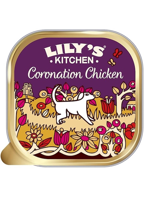 LILY&#39;S KITCHEN Coronation Chicken Wet Dog Food - CHICKEN/150G
