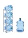 Bottle Storage Stand 4 Tier Water Bottle Holder 5 Gallons Heavy Duty Water Jug Rack Water Jug Rack for Home Office Kitchen