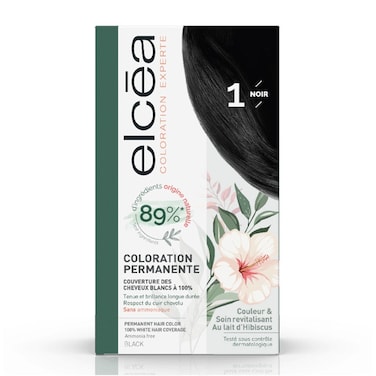 Noreva Elcea Coloration Experte Permanent Hair Color - 1 Black