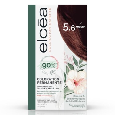 Noreva Elcea Coloration Experte Permanent Hair Color - 5.6 Auburn