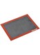 Silikomart 70.109.99.0065 Mat Air Mat, Silicone, Red Brick/Black, 40 x 30 cm