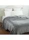Premium Quality Long Lasting Super Soft Easy Care Foldable Light Weight Washable Fluffier King Size Bed Blanket Microfiber charcoal Grey 220x200cm