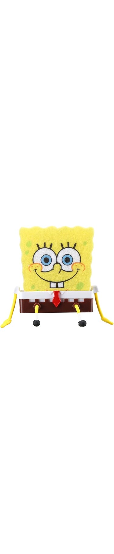LUYAO Cute Cartoon Sponge Holder with Spong,Kitchen Sponge Holder for SpongeBob, Kitchen Cleaning Sponges,Holder for Kitchen Cleaning Sponges,Kitchen Sink Sponge Holder