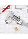 EasyLife Digital Caliper And 40m Laser Meter Measuring Tool Stainless Steel Vernier Caliper With Large LCD Screen, Easy Switch from Inch Metric Fraction, 0-6inch/150mm