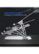 EasyLife Ergonomic Adjustable Laptop Notebook Stand Holder