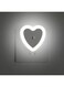 EasyLife LED-Wall Night Heart Shape Light (Plug-In), Smart Dusk To Dawn Sensor, Automatic Night Lights, Suitable For Bedroom, Bathroom, Toilet, Stairs, Kitchen And hallway-UK Plug